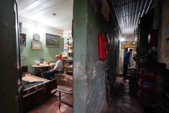 Hiện trạng khu tập thể dự kiến được tháo dỡ để xây chung cư 34 tầng