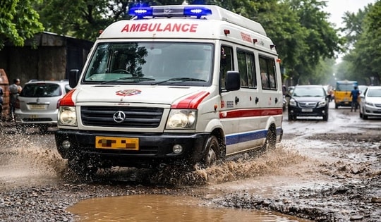 Người phụ nữ "chết não" bất ngờ sống lại khi xe cứu thương đi vào ổ gà