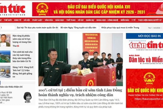 Báo chí trung ương đổi mới cách tiếp cận thông tin về bầu cử Quốc hội