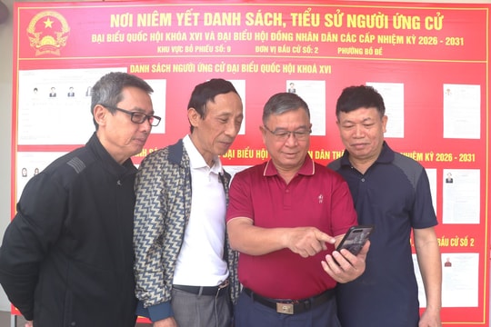 Hướng dẫn việc khai thác, sử dụng VneID trong bầu cử đại biểu Quốc hội khóa XVI