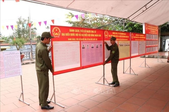 Bộ Nội vụ: Công tác chuẩn bị bầu cử hoàn tất, sẵn sàng cho Ngày hội toàn dân