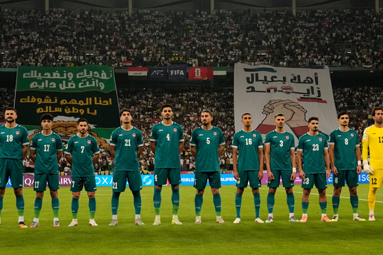 Iraq đối mặt hành trình 12 giờ để dự play-off World Cup