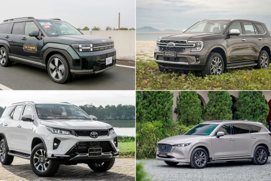 Xe gầm cao cỡ D tháng 2: sụt giảm đồng loạt