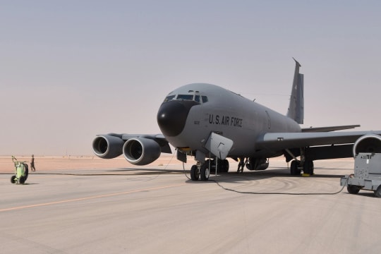 Ông Trump bác tin 5 máy bay tiếp dầu Mỹ bị phá hủy