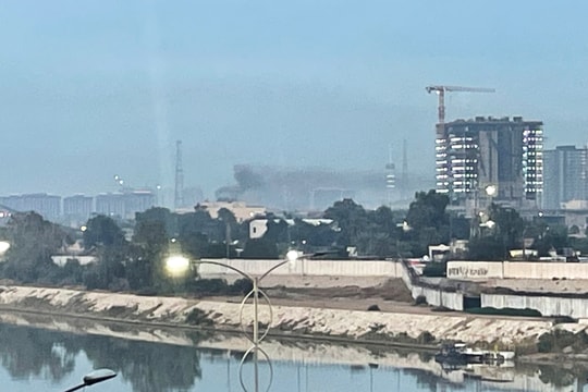 Đại sứ quán Mỹ ở Iraq 'bị tên lửa bắn trúng'