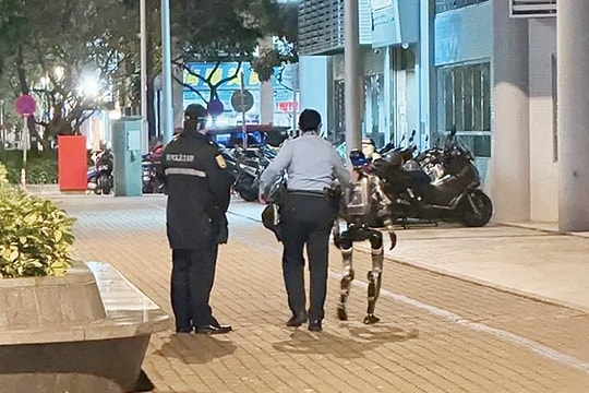 Robot hình người bị bắt vì dọa cụ bà 70 tuổi