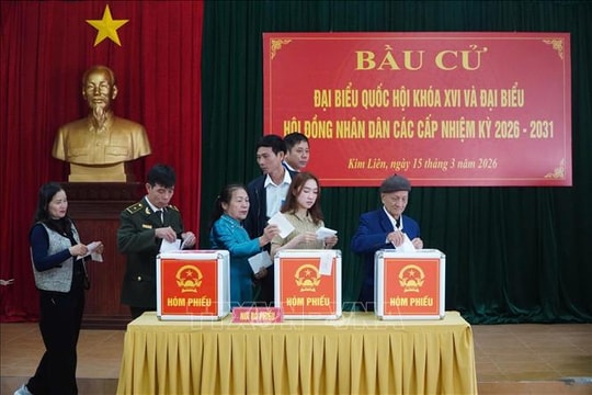 Ngày hội non sông ở Nghệ An và Hà Tĩnh đã diễn ra trọn vẹn