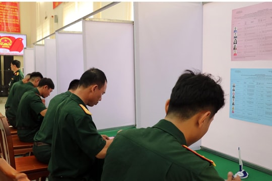 Những nội dung hướng dẫn cách thức tiến hành khi bỏ phiếu bầu cử