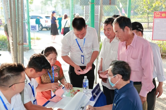 TP Hồ Chí Minh đã có hơn 70% cử tri tham gia bỏ phiếu bầu