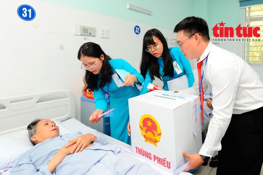 Điểm bầu cử đặc biệt dành cho cử tri TP Hồ Chí Minh