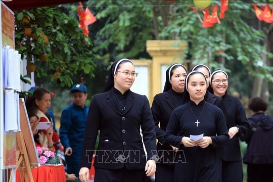 Đồng bào Công giáo Hà Nội hân hoan trong 'Ngày hội non sông'