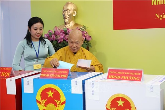 Lá phiếu của niềm tin từ thành phố mang tên Bác