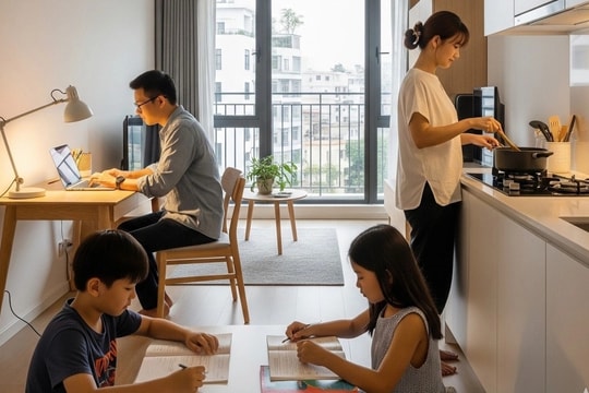 Tôi quyết bán chung cư ba phòng ngủ, đưa vợ con xuống ở nhà mặt đất