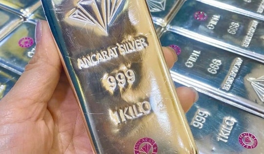 Giá bạc hôm nay 15-3: Thấp nhất 2 tuần, người mua bạc dịp Thần Tài lỗ nặng