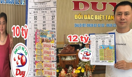 Xổ số miền Nam: Đại lý tìm những khách hàng trúng độc đắc 56 vé số