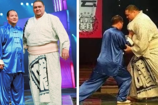 Cao thủ Trung Quốc bất bại 20 năm, khiến nhà vô địch sumo Nhật Bản nhận thua