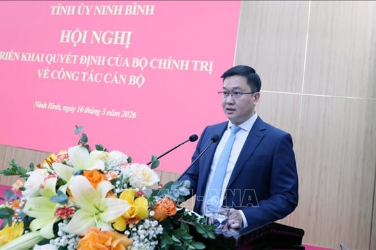 Đồng chí Trần Đăng Quỳnh giữ chức Phó Bí thư Tỉnh ủy Ninh Bình