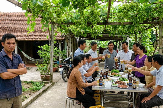 Tôi phải chặt bỏ giàn nho tỏa bóng mát trước sân nhà