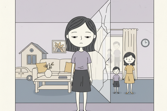 8 năm chu toàn việc nhà để chồng đi làm xa, tôi phát hiện anh có con riêng