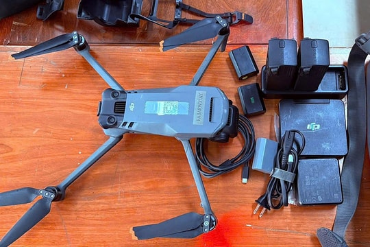 Nam du khách Trung Quốc bay flycam trái phép ở Đà Nẵng