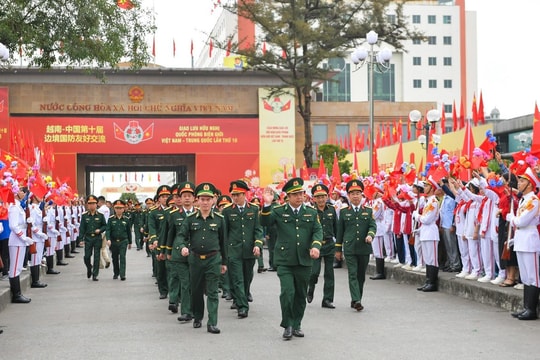 Bảo đảm điều kiện tốt nhất cho Giao lưu hữu nghị quốc phòng biên giới Việt Nam - Trung Quốc