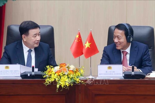 Hội nghị cấp Bộ trưởng Việt Nam - Trung Quốc về hợp tác phòng, chống tội phạm
