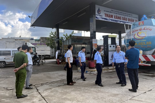 TP Hồ Chí Minh tăng cường kiểm tra hoạt động kinh doanh xăng dầu