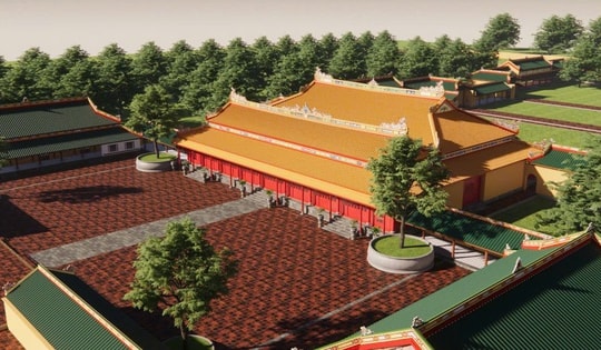 Điều ít biết về ngôi điện quan trọng đang được trùng tu gần 200 tỷ đồng ở Huế