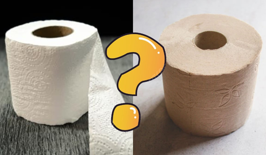 90% người mua không hay biết: Giấy vệ sinh màu trắng và màu vàng loại nào tốt hơn?