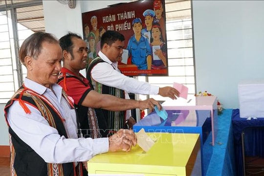 Công bố kết quả bầu cử ở Gia Lai