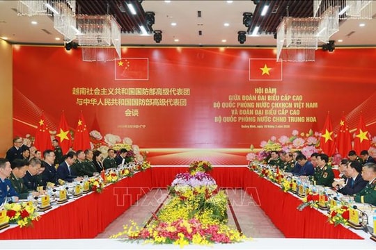 Hội đàm giữa Bộ trưởng Quốc phòng Việt Nam - Trung Quốc