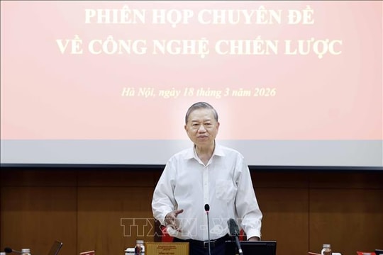 Tổng Bí thư Tô Lâm: Phát triển công nghệ chiến lược là việc không thể chậm trễ