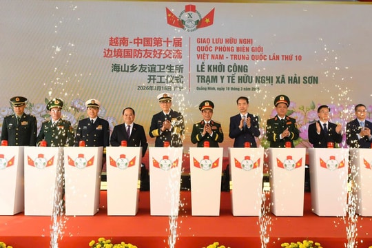 Khởi công Trạm y tế hữu nghị xã Hải Sơn, tỉnh Quảng Ninh