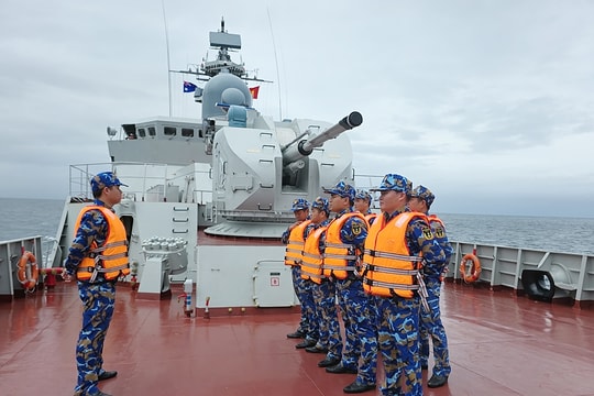 Tàu 016 Quang Trung đến Vịnh Jervis, sẵn sàng tham gia diễn tập hải quân đa phương Kakadu 2026