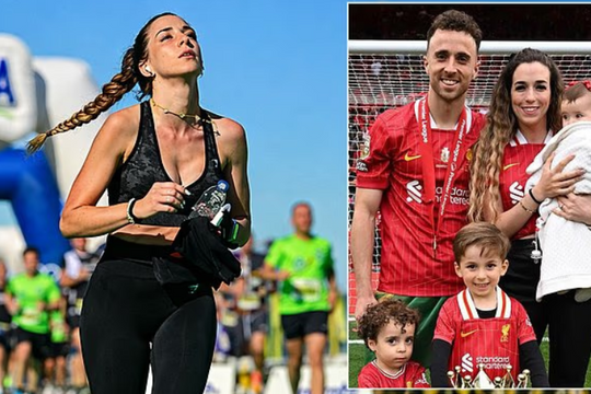 Vợ chạy 10 km tưởng nhớ Diogo Jota