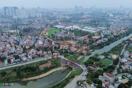 Kênh hơn 900 tỷ đồng dẫn nước từ sông Hồng về Tô Lịch