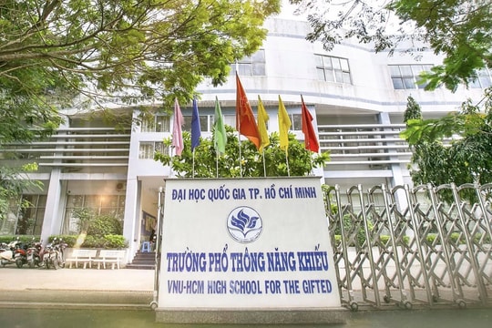 Trường Phổ thông Năng khiếu công bố chỉ tiêu, lịch thi lớp 10