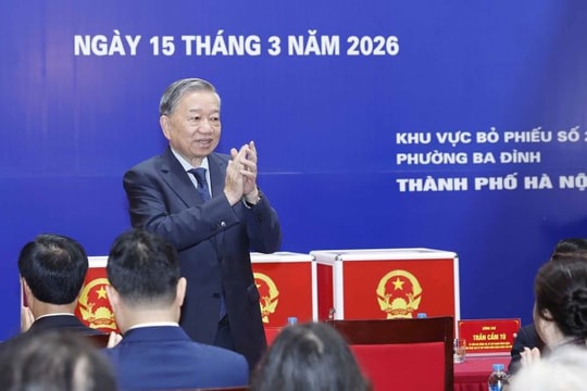 Bài viết của Tổng Bí thư Tô Lâm: Ngày hội non sông và trọng trách trước Nhân dân