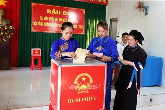 Kết quả bầu cử thể hiện sự đồng thuận, tin tưởng cao của nhân dân