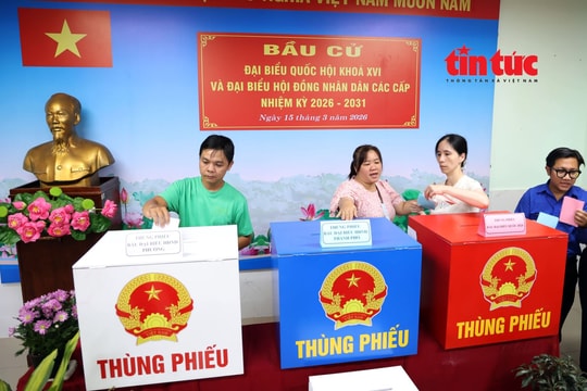 Cử tri tin tưởng vào các đại biểu vì nước, vì dân