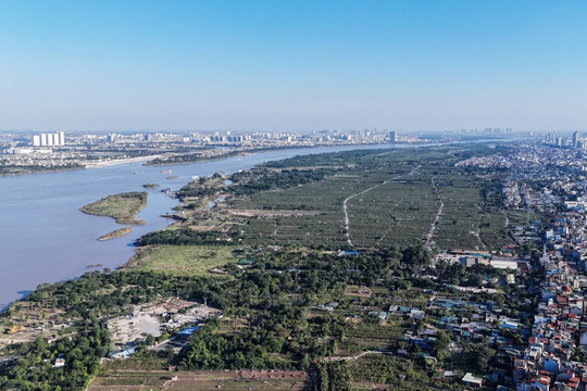 Đề xuất lùi hạn hoàn thành quy hoạch phân khu đại lộ cảnh quan sông Hồng