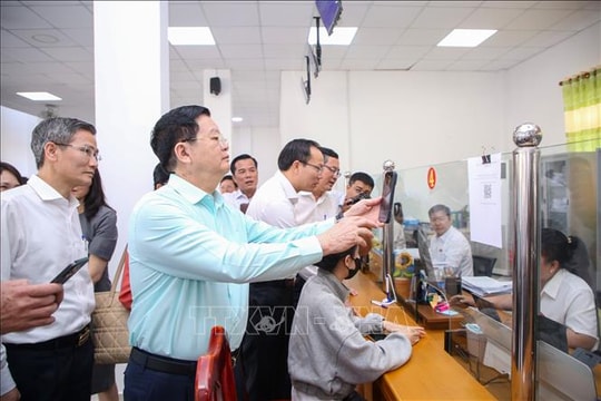 Phó Thủ tướng Mai Văn Chính khảo sát và làm việc về thực hiện chính quyền địa phương 2 cấp tại Tây Ninh