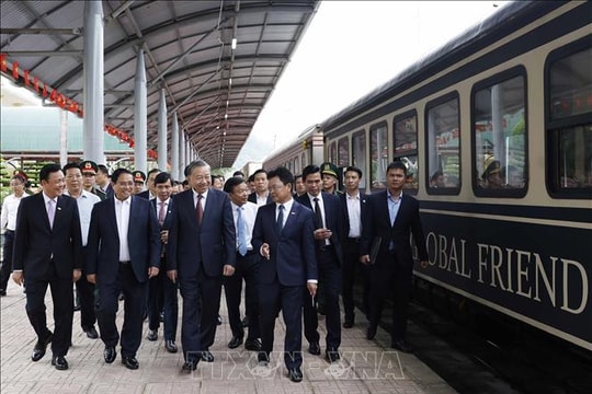 Tổng Bí thư Tô Lâm: Đường sắt kết nối Việt Nam - Trung Quốc phải là một đột phá chiến lược trong hợp tác kinh tế song phương
