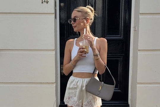 Diện quần ngủ dạo phố theo phong cách nhà giàu