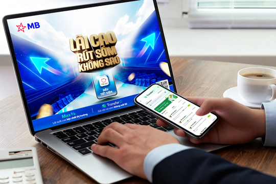 MB tăng lãi suất tiết kiệm, cho phép rút trước hạn vẫn hưởng lãi