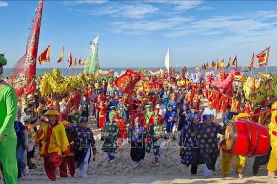 Nhiều hoạt động văn hóa, thể thao đặc sắc tại Lễ hội Dinh Cô Long Hải 2026