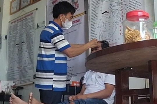Cơ sở tắm hơi, massage khám chữa bệnh 'chui'