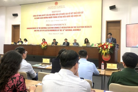 Toàn bộ danh sách 500 người trúng cử Quốc hội khóa XVI