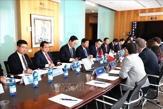 Kết nối hợp tác doanh nghiệp Việt Nam và Italy
