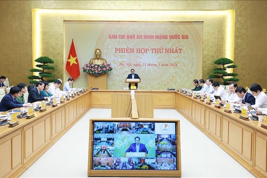 Thủ tướng chủ trì Phiên họp thứ nhất BCĐ An ninh mạng quốc gia